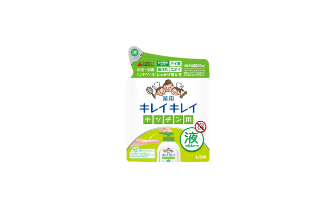 薬用キッチン液体ハンドソープ キレイキレイ ライオン